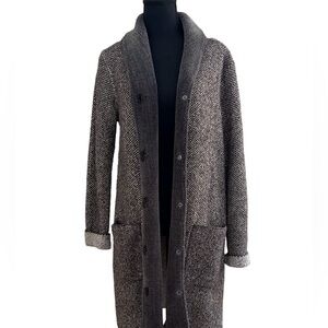 JJILL preppy sweater coat small